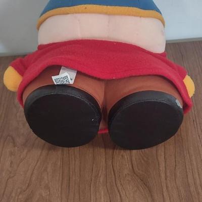 LOT 83B: South Park Character Plush Dolls and Kenny on Toilet NIP Poster