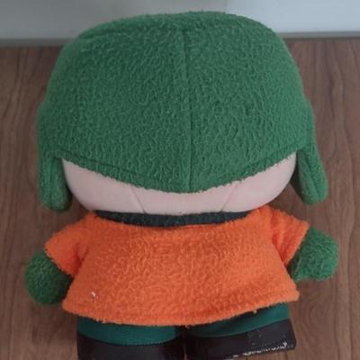 LOT 83B: South Park Character Plush Dolls and Kenny on Toilet NIP Poster