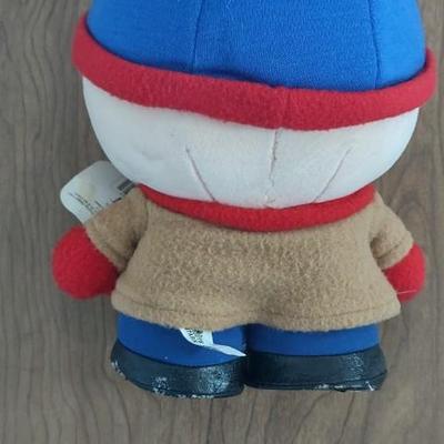 LOT 83B: South Park Character Plush Dolls and Kenny on Toilet NIP Poster