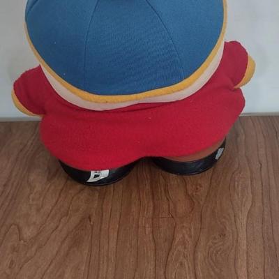 LOT 83B: South Park Character Plush Dolls and Kenny on Toilet NIP Poster