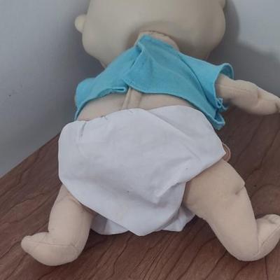 LOT 84B: 90s Toys: Pikachu Plush w/ Working Sounds, Tommy Pickles Rugrats Doll, Stuart Little, Clifford & More