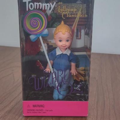 LOT 85B: NRFB Mattel Barbie Wizard of Oz Ken as the Cowardly Lion & Tommy as Munchkins