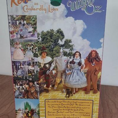 LOT 85B: NRFB Mattel Barbie Wizard of Oz Ken as the Cowardly Lion & Tommy as Munchkins