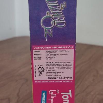 LOT 85B: NRFB Mattel Barbie Wizard of Oz Ken as the Cowardly Lion & Tommy as Munchkins