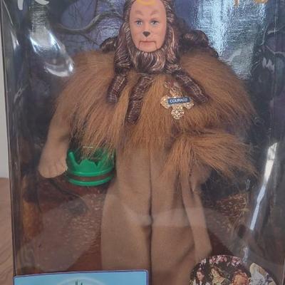 LOT 85B: NRFB Mattel Barbie Wizard of Oz Ken as the Cowardly Lion & Tommy as Munchkins