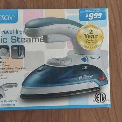 LOT 93B: Fabric Iron and Steamers in Box