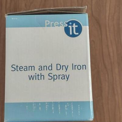 LOT 93B: Fabric Iron and Steamers in Box