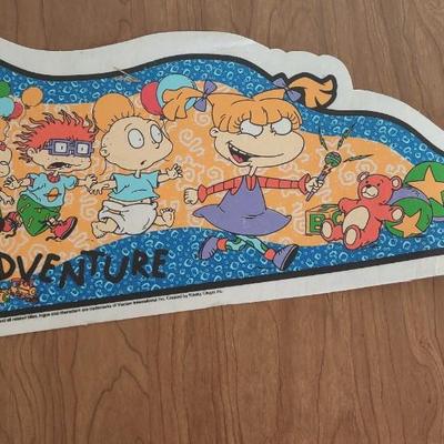 LOT 94A: 90s/2000s Wall Pennants: Rugrats, Philadelphia Phantoms, Cape May & More
