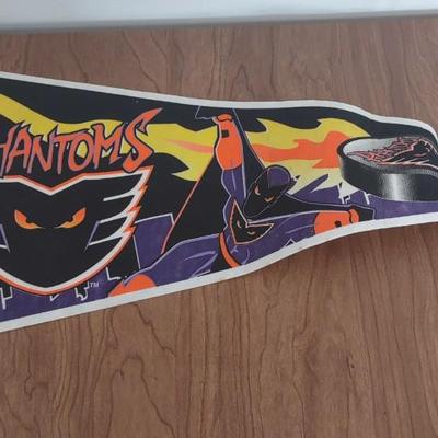 LOT 94A: 90s/2000s Wall Pennants: Rugrats, Philadelphia Phantoms, Cape May & More