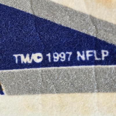LOT 96B: 1990s NFL Dallas Cowboys "America's Team" Pennants & Hat