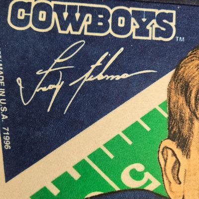 LOT 96B: 1990s NFL Dallas Cowboys "America's Team" Pennants & Hat