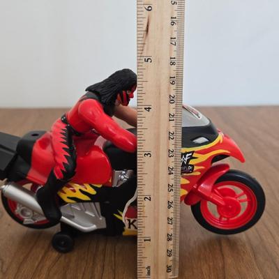 LOT 97B: The Rock Truck & Steve Austin, & Kane Motorcycle Toys