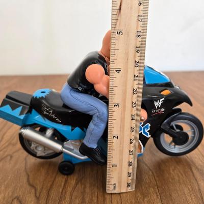 LOT 97B: The Rock Truck & Steve Austin, & Kane Motorcycle Toys