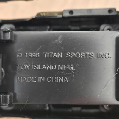 LOT 97B: The Rock Truck & Steve Austin, & Kane Motorcycle Toys