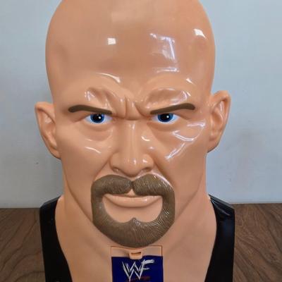 LOT 98B: Steve Austin Safe & Undertaker & Steve Austin Coin Banks