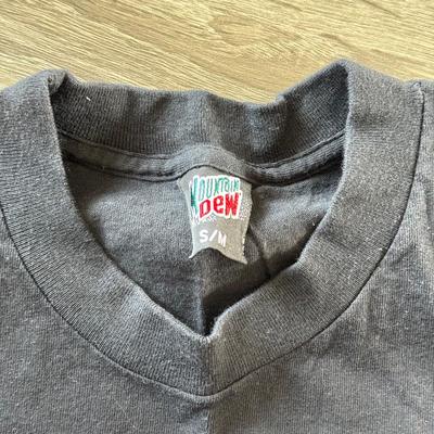 LOT 101A: Y2K Ricky Martin Livin' la Vida Loca Mountain Dew T-Shirt (Small/Medium)