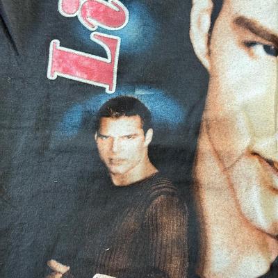 LOT 101A: Y2K Ricky Martin Livin' la Vida Loca Mountain Dew T-Shirt (Small/Medium)