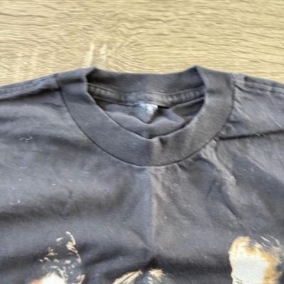 LOT 104A: Y2K Backstreet Boys Black & Blue CD & Tour T-Shirt