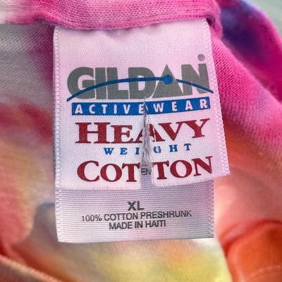 LOT 108A: 2002 Tie Dye The Rolling Stones Licks World Tour T-Shirt (XL)