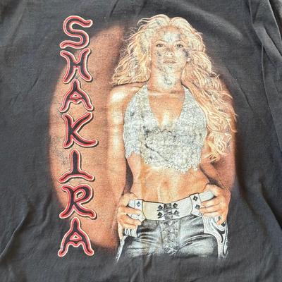 LOT 114A: Y2K Shakira Laundry Service Tour Long Sleeve Tee (Large)