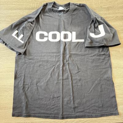 LOT 115A: LL Cool J Black T-Shirt (XL)
