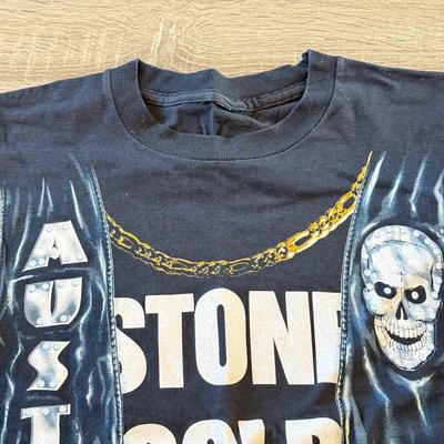LOT 120A: 1998 WWF Stone Cold Steve Austin Vest T-Shirt