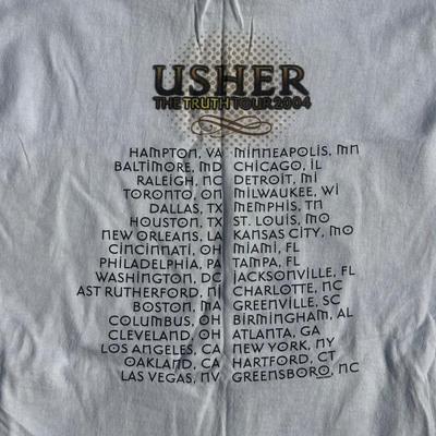 LOT 121A: Vintage Y2K Usher The Truth Tour T Shirts & More