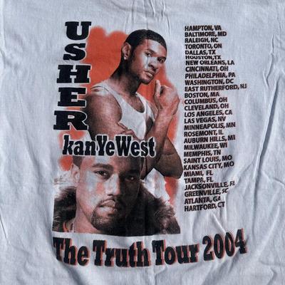 LOT 121A: Vintage Y2K Usher The Truth Tour T Shirts & More