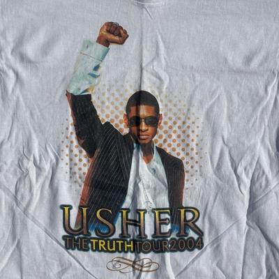 LOT 121A: Vintage Y2K Usher The Truth Tour T Shirts & More