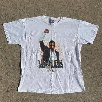 LOT 121A: Vintage Y2K Usher The Truth Tour T Shirts & More