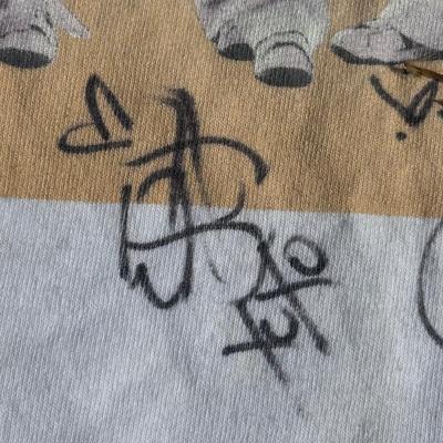 LOT 122A: Vintage Y2K Backstreet Boys & Signed No Secrets Tour T Shirts