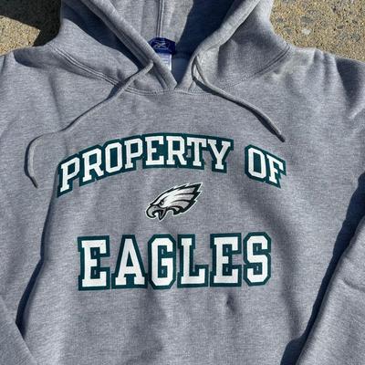 LOT 123A: Vintage/Modern Eagles Clothing! Hoodie, Sweatshirts, Jerseys & More