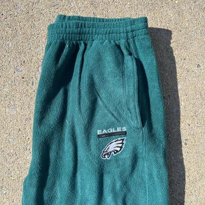 LOT 125L: Philadelphia Eagles Pajamas, Sweat Pants, Hats & More
