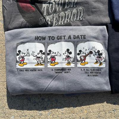 LOT 126L: Vintage Disney T Shirt Collection & More!