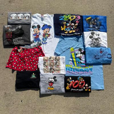 LOT 126L: Vintage Disney T Shirt Collection & More!