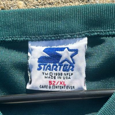 LOT 127A: Vintage Philadelphia Eagles Bobby Hoying Starter Jersey Believed to be Signed by Tom Hutton & Mike Zordich