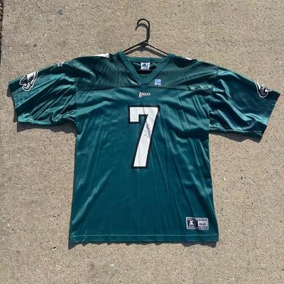 LOT 127A: Vintage Philadelphia Eagles Bobby Hoying Starter Jersey Believed to be Signed by Tom Hutton & Mike Zordich