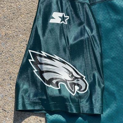 LOT 127A: Vintage Philadelphia Eagles Bobby Hoying Starter Jersey Believed to be Signed by Tom Hutton & Mike Zordich