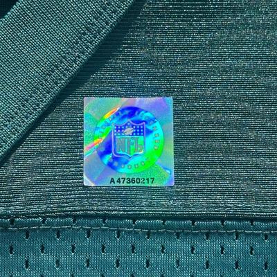 LOT 127A: Vintage Philadelphia Eagles Bobby Hoying Starter Jersey Believed to be Signed by Tom Hutton & Mike Zordich