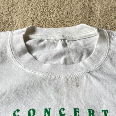 LOT 131B: 2003 Tie Dye Q102 Q Concert 14 Tweeter Center Shirt (Medium), Concert 2000 T-Shirt, Black Q14 T-Shirt (XL), QConcert 2000...