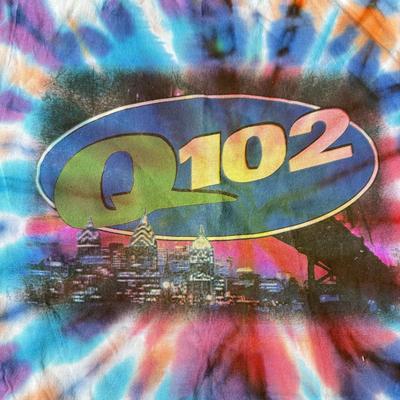 LOT 131B: 2003 Tie Dye Q102 Q Concert 14 Tweeter Center Shirt (Medium), Concert 2000 T-Shirt, Black Q14 T-Shirt (XL), QConcert 2000...