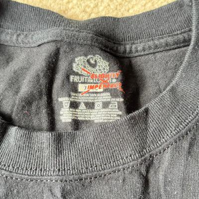 LOT 131B: 2003 Tie Dye Q102 Q Concert 14 Tweeter Center Shirt (Medium), Concert 2000 T-Shirt, Black Q14 T-Shirt (XL), QConcert 2000...