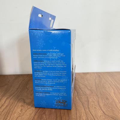 LOT 133L: Three NIP 2004 Disney Holiday Treasures Collectible Cards w/ Figurines