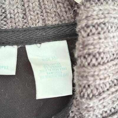 LOT 135A: NWT Juicy Couture Zip Up Hoodie (Large) & NWT Jennifer Lopez JLo Jacket (XL)