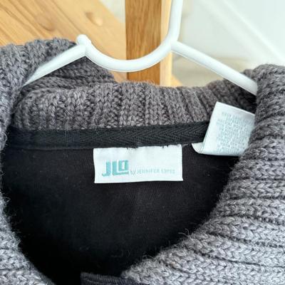 LOT 135A: NWT Juicy Couture Zip Up Hoodie (Large) & NWT Jennifer Lopez JLo Jacket (XL)