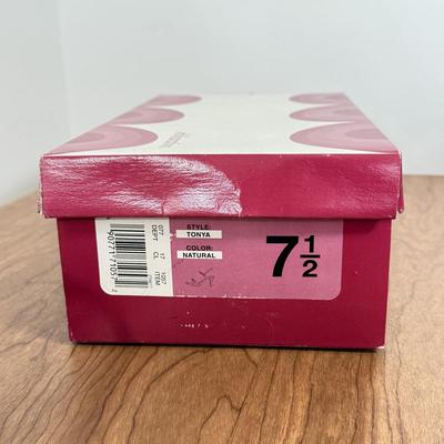 LOT 137A: NWT Size 7.5 Ladies' Heeled Sandals