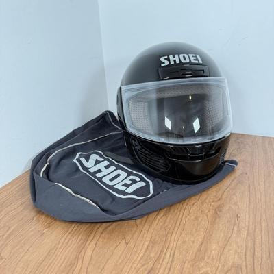 LOT 138A: Duotec by Shoei Motorcycle Helmet (Size S 6.5-7, 55-56cm)