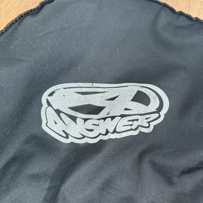 LOT 140A: NWT Blue Answer Racing M7 Fiberglass Motocross Helmet (Size XL 61-62cm)