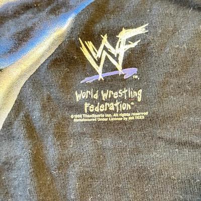 LOT 143A: 1998 WWF Stone Cold Steve Austin Fahrenheit 3:16 Long Sleeve Tee (Large)