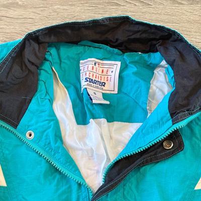 LOT 144A: Early 2000s MLB Florida Marlins Starter Jacket (Small)